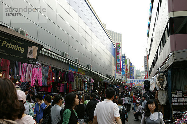 Straße  bevölkert  Markt