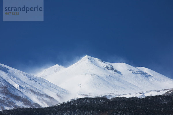 Berg  Himmel  Schneedecke  blau