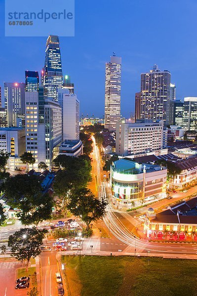 Nacht  folgen  Beleuchtung  Licht  Zeit  Südostasien  Asien  Business  Ortsteil  Singapur