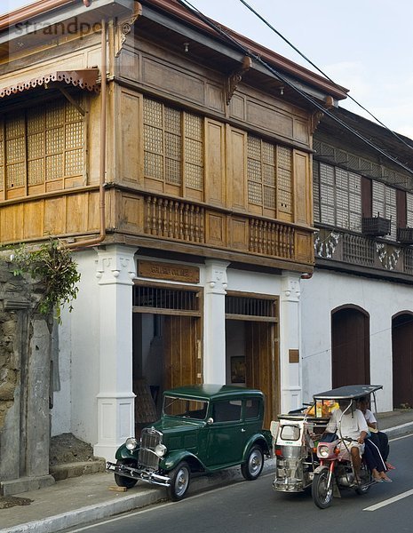 Wohnhaus Gebäude Galerie Philippinen Südostasien Asien Erbe
