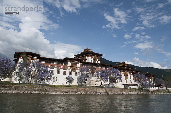 Ansicht  Asien  Bhutan  Dzong  Punakha