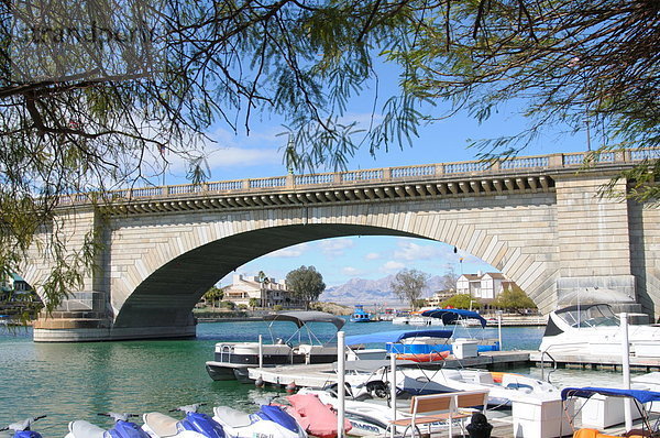 London Bridge  Lake Havasu City  Arizona  Vereinigte Staaten von Amerika  Nordamerika