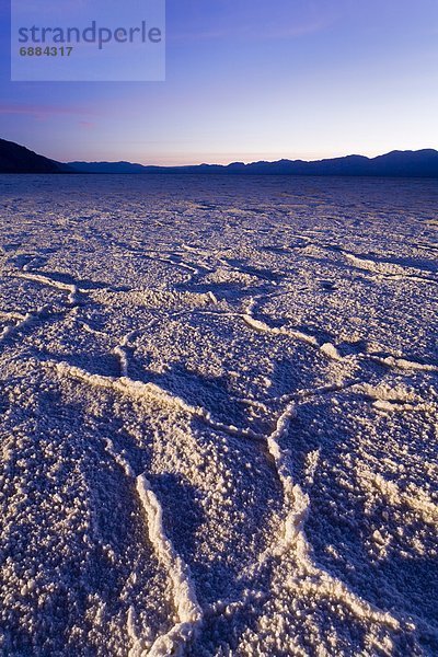 Vereinigte Staaten von Amerika USA Nationalpark Nordamerika Death Valley Nationalpark Kalifornien Speisesalz Salz