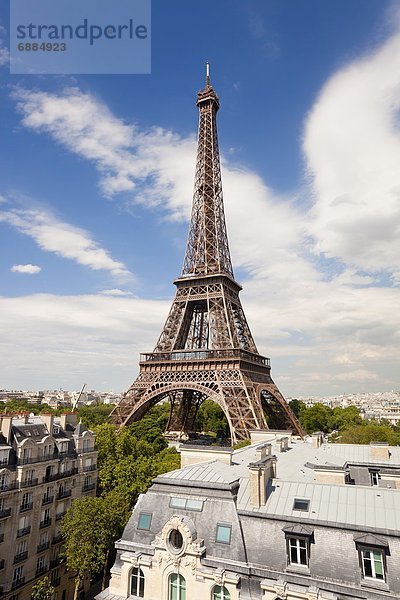 Paris  Hauptstadt  Frankreich  Europa  Eiffelturm