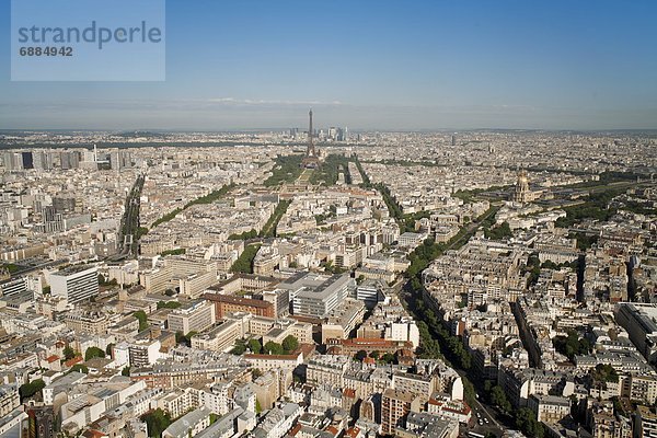 entfernt  Paris  Hauptstadt  Frankreich  Europa  Großstadt  Turm  Ansicht  Eiffelturm