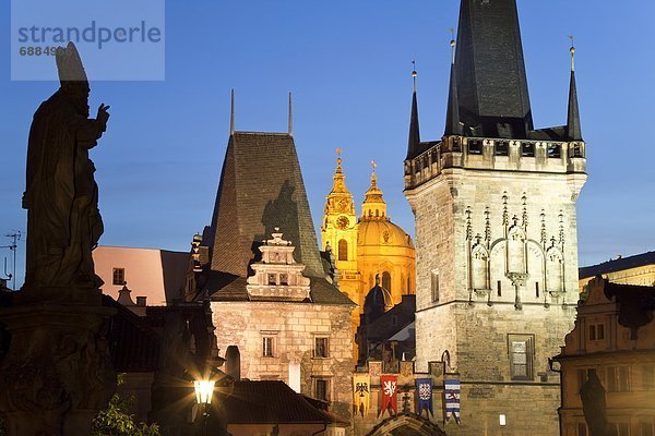 Prag  Hauptstadt  Europa  Tschechische Republik  Tschechien  UNESCO-Welterbe  Karlsbrücke