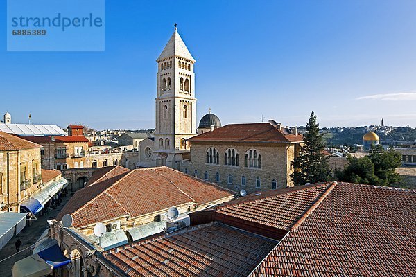 Jerusalem  Hauptstadt  Kirche  Ansicht  Naher Osten  Israel