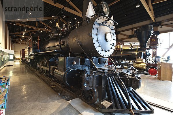 Vereinigte Staaten von Amerika  USA  Nordamerika  Nevada  Carson City  Dampflokomotive