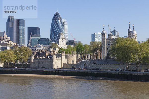 Europa  Finanzen  Großbritannien  Gebäude  London  Hauptstadt  Großstadt  Turm  Ortsteil  England