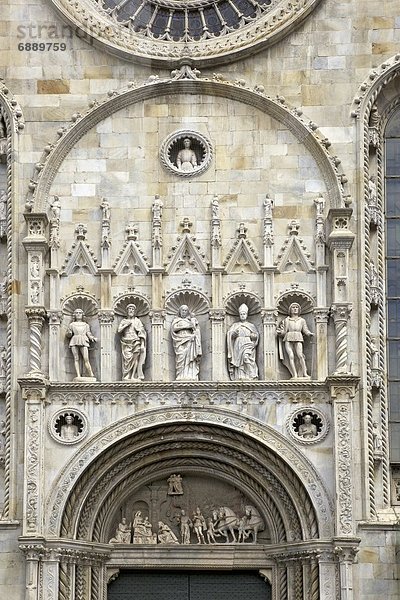 Europa  Außenaufnahme  Stadt  Kathedrale  Italien  Ansicht  Comer See  Como  Lombardei
