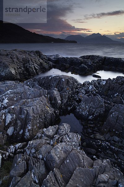 sehen  See  Isle of Skye  Schottland  schottisch