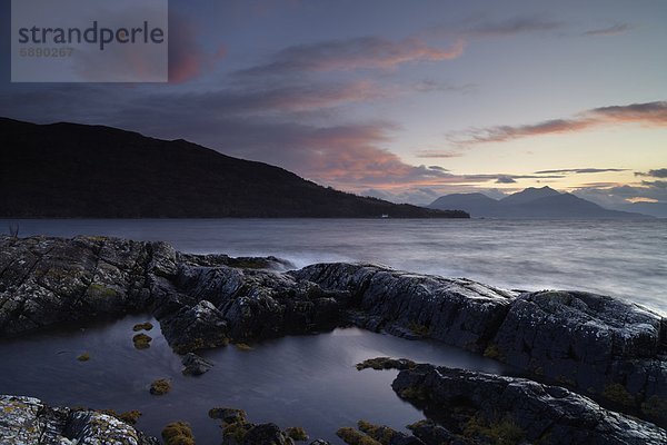 sehen  See  Isle of Skye  Schottland  schottisch