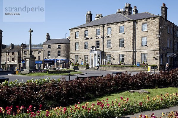 überqueren  Europa  Großbritannien  Stadt  Hotel  Kreuz  Derbyshire  England