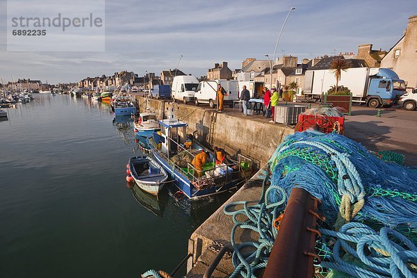 Hafen Frankreich Europa sehen Heiligtum Normandie