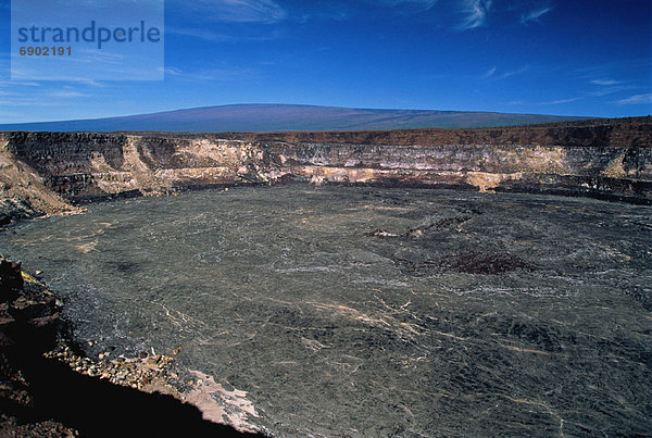 Vereinigte Staaten von Amerika  USA  Vulkan  Krater  Kilauea  Hawaii