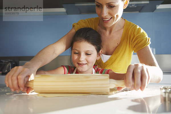 rollen Tochter Keksteig Mutter - Mensch