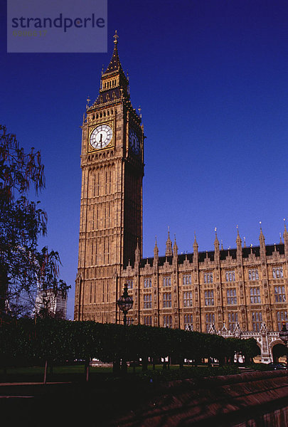 Big Ben und Parlamentsgebäude London  England