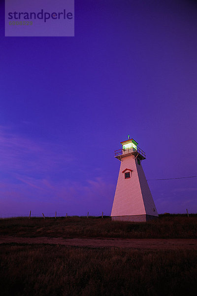 Sonnenaufgang  Leuchtturm  Feld  Kanada  Prince Edward Island