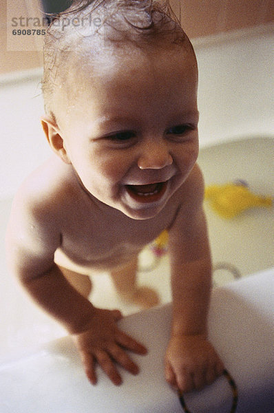 stehend  Baby  Badewanne