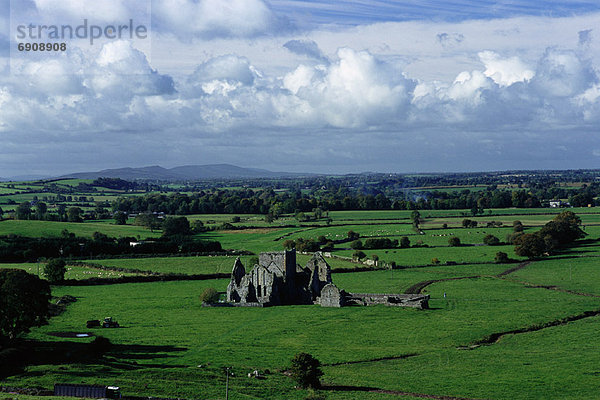 Landschaft  Draufsicht  Abtei  Cashel  Irland