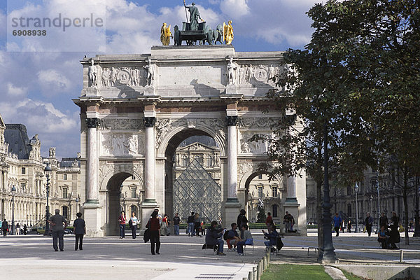 Paris  Hauptstadt  Frankreich  Arc du Triomphe du Carrousel