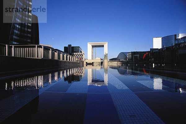 La Grande Arche  La Défense  Paris  Frankreich