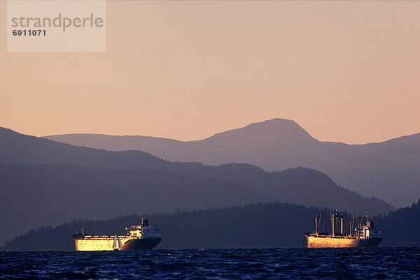 Schiff  British Columbia  Kanada  Vancouver