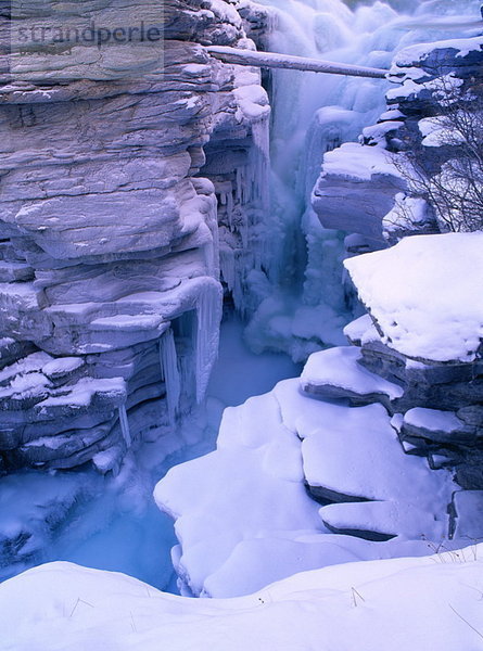 Athabasca Falls  Jasper-Nationalpark in Alberta  Kanada