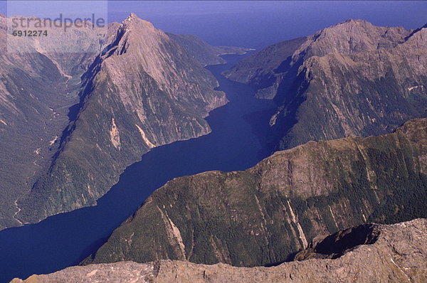 neuseeländische Südinsel  Fiordland National Park  Neuseeland