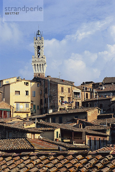 Torre del Mangia  Siena  Toskana  Italien