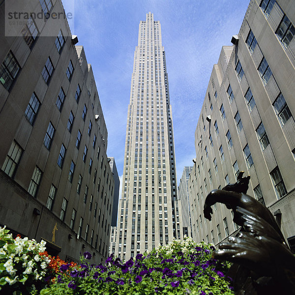 Vereinigte Staaten von Amerika  USA  New York City  Rockefeller Center