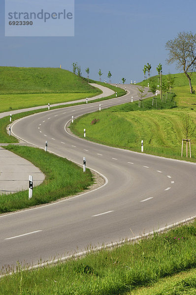 Kurve  Allgäu  Bayern  Deutschland