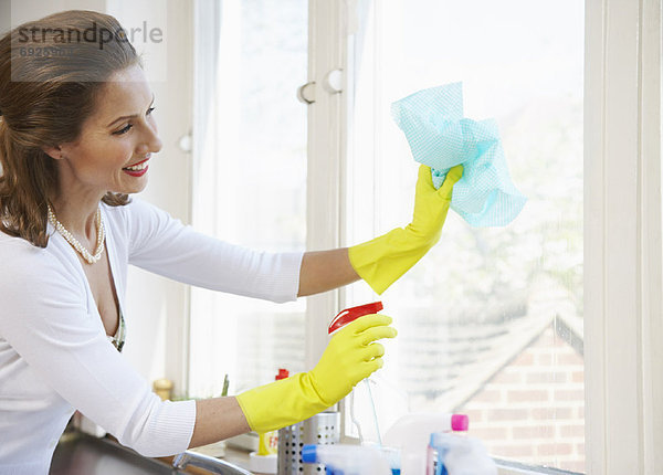 Woman Cleaning
