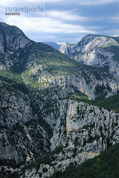 Frankreich  Provence - Alpes-Cote d Azur  Grand Canyon du Verdon  Verdonschlucht