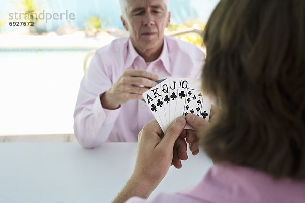 Mensch  Menschen  Karte  spielen