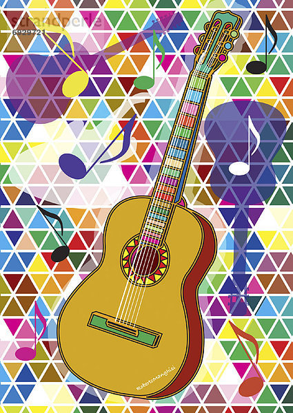 Illustration  Gitarre
