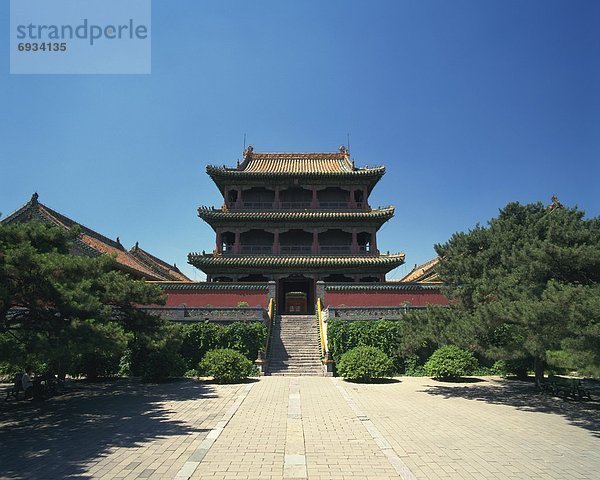 Tradition  Gebäude  Großstadt  chinesisch  verboten  China  Shenyang