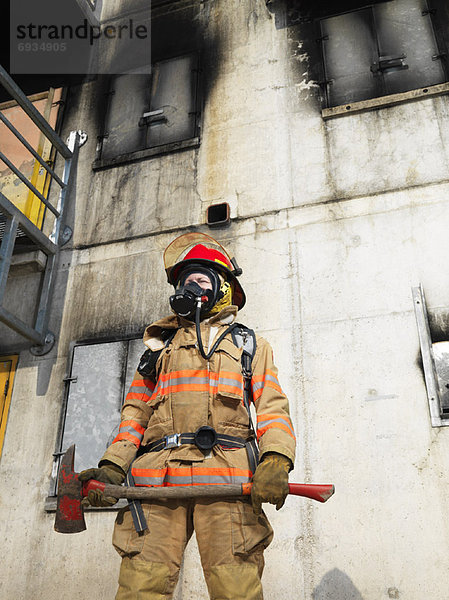 Porträt von Feuerwehrmann