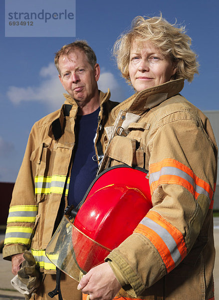 Portrait von Feuerwehrmännern