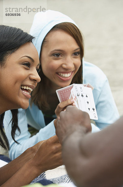 Mensch  Menschen  Karte  spielen