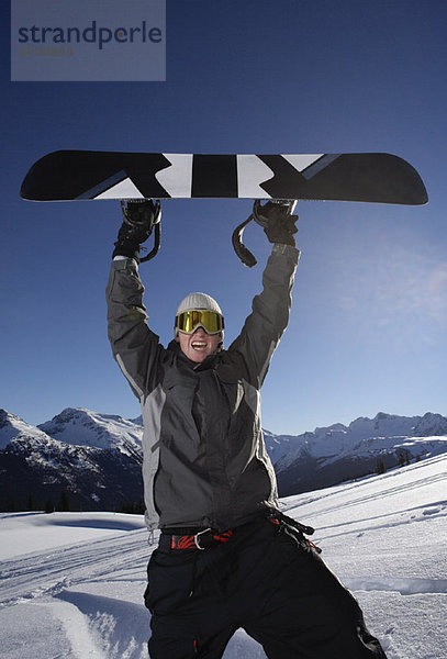 Portrait  Snowboardfahrer