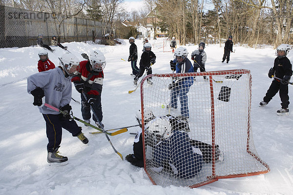 Hockey spielen