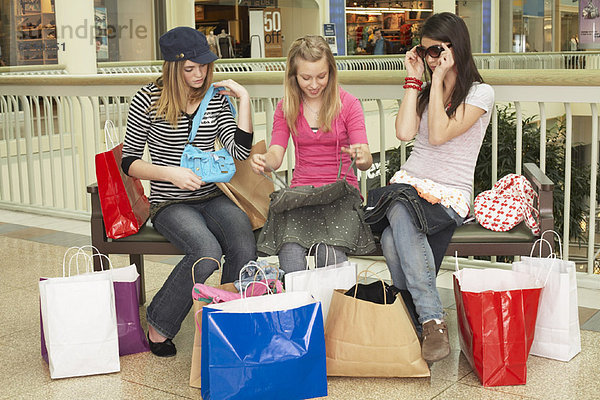 Teenagers Shopping