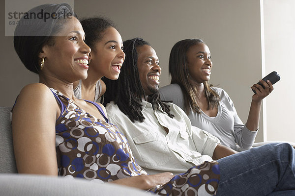 Familie Fernsehen zusammen