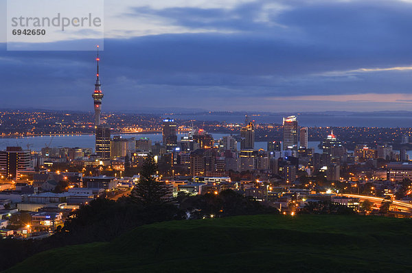 Skyline  Skylines  neuseeländische Nordinsel  Auckland  Neuseeland
