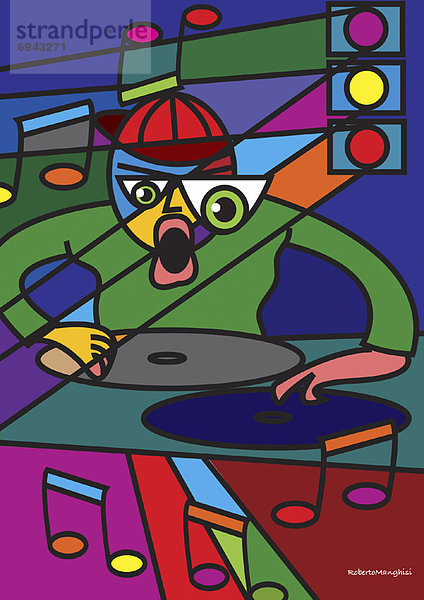 Illustration  DJ