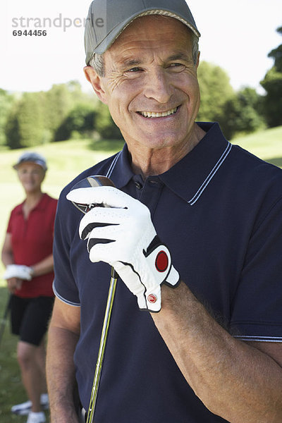 Portrait  Golfspieler