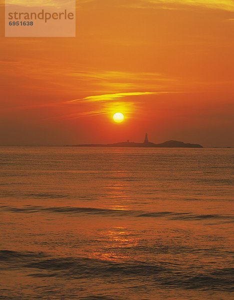 Sonnenuntergang  Silhouette  Himmel  Insel