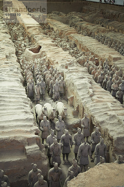 Terrakotta-Krieger  Xian  China
