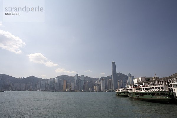 Fischereihafen  Fischerhafen  Insel  China  Hongkong